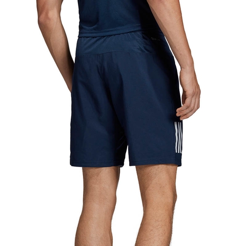 Adidas Club 3 Stripes Men's Tennis Short Navy/white